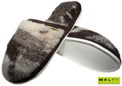 Шлепанцы "Гармония" меховые (на ЭВА-поре) 030302-0200/э "Холти" (лоскуток, р.36)